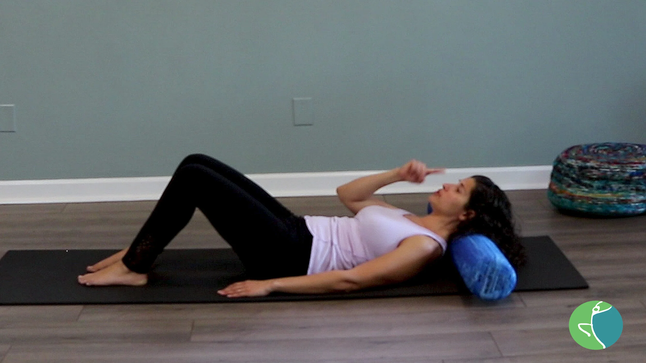 Neck Release on the Foam Roller Happy Body Asheville